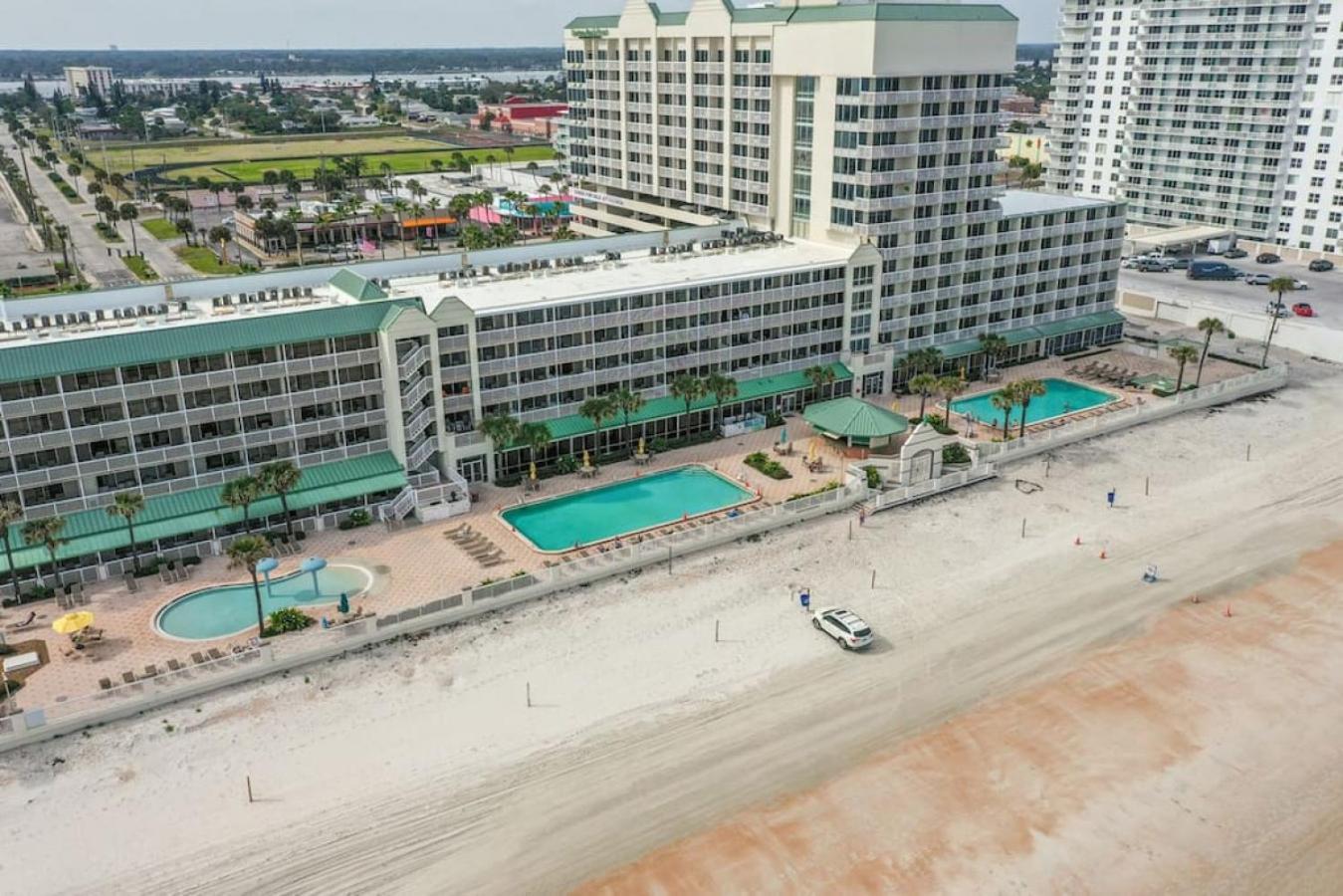 Blue Tides Oceanview Condo Daytona Beach Kültér fotó